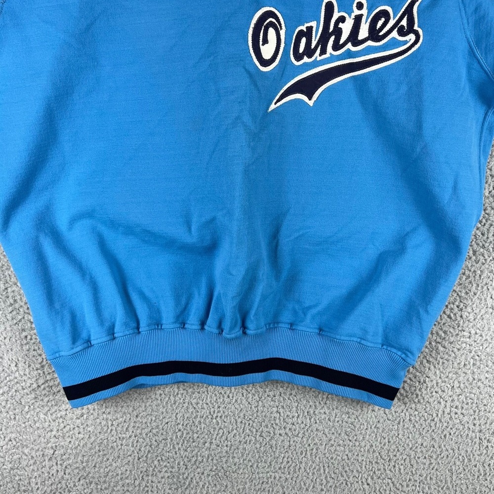 Vintage Southland Athletic Oakies Jersey Shirt Blue Tag Sz 42 Made in USA - Picture 6 of 13